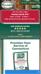 Mobile Screenshot of precisiongaragedoorsct.com